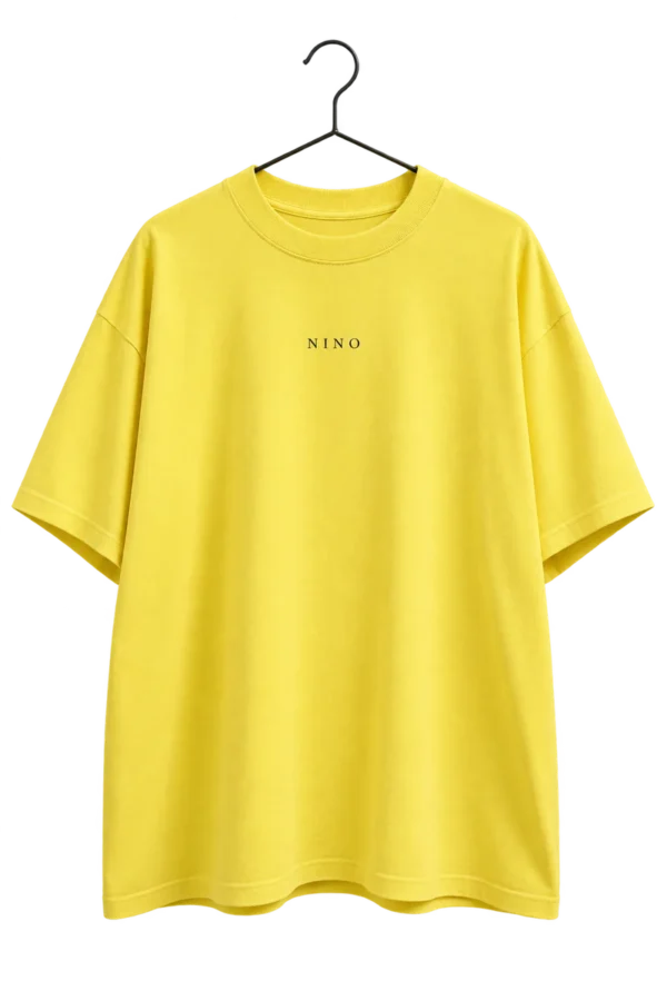 Nino Clothiers citron tee front
