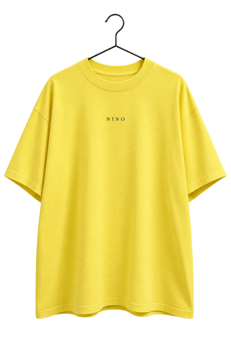Nino Clothiers citron tee front