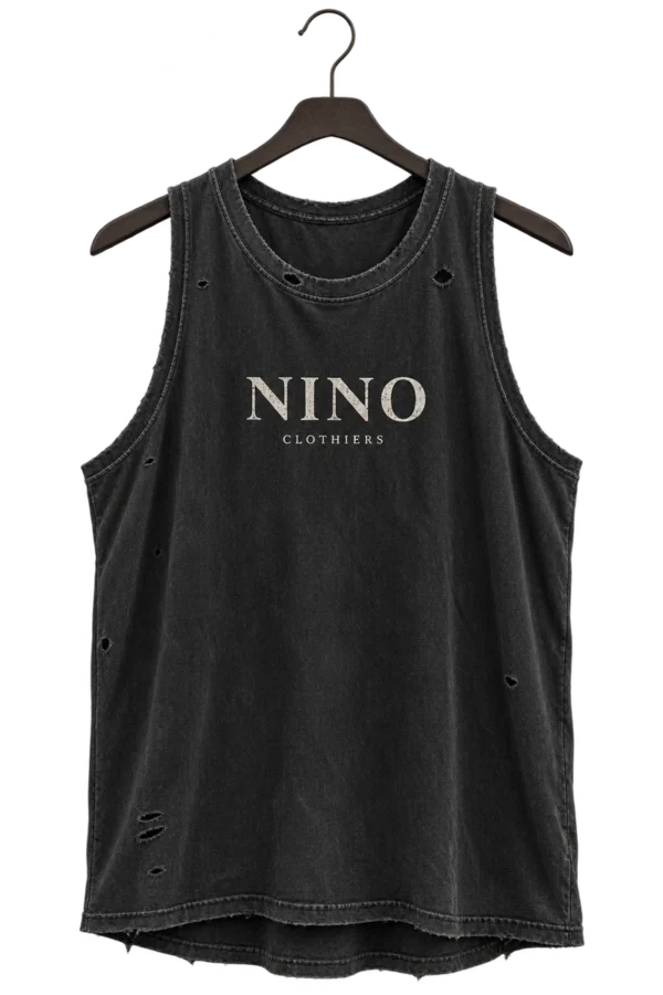 Nino Clothiers noir tank front