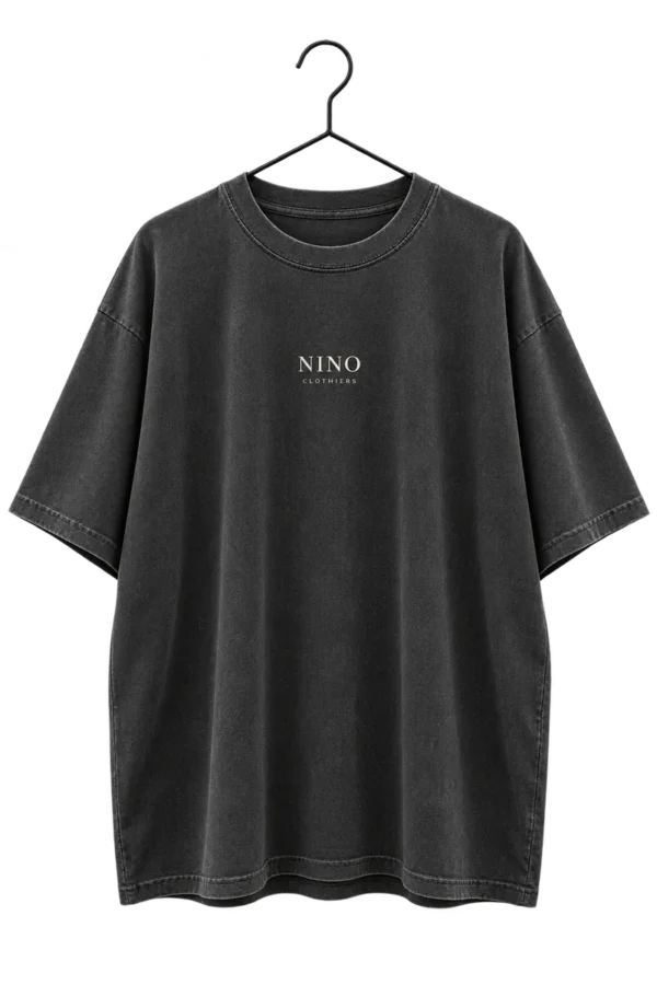 Nino Clothiers noir tee front